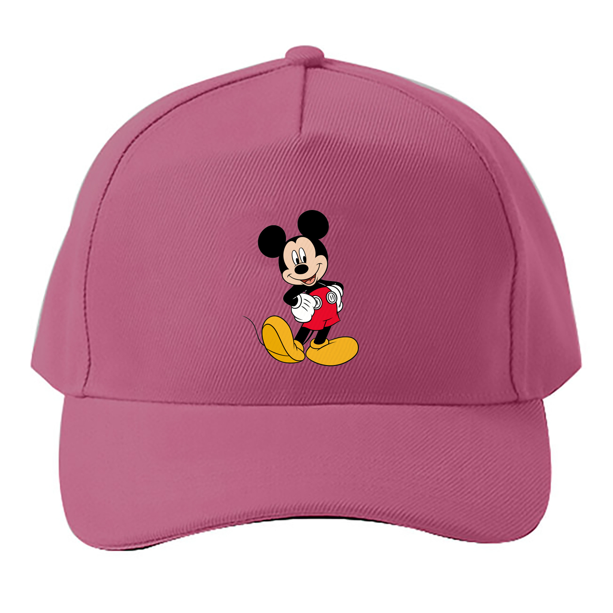 （画像用） ミッキーマウス Mickey Mouse ベースボールキャップ 綿100％ 男女兼用 帽子 スポーツ